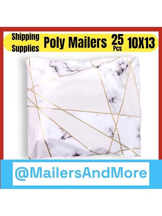 Accessories - 25 10X13 Poly Mailers Marble Shipping Envelopes PRICE IS FIRM